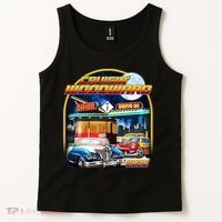 Cruisin Woodward Classic Cars Drive In Diner 2025 Tank Top thumb 2