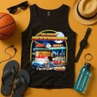 Cruisin Woodward Classic Cars Drive In Diner 2025 Tank Top thumb 4