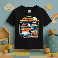 Cruisin Woodward Classic Cars Drive In Diner 2025 Toddler T-Shirt thumb 3