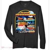 Cruisin Woodward Classic Cars Drive In Diner 2025 Zone Performance Long-Sleeve T-Shirt thumb 0
