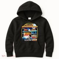 Cruisin Woodward Classic Cars Drive In Diner 2025 Kids Hoodie thumb 0