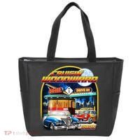 Cruisin Woodward Classic Cars Drive In Diner 2025 Tote Bag thumb 0