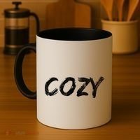 Cozy Word Coffee Mug thumb 4