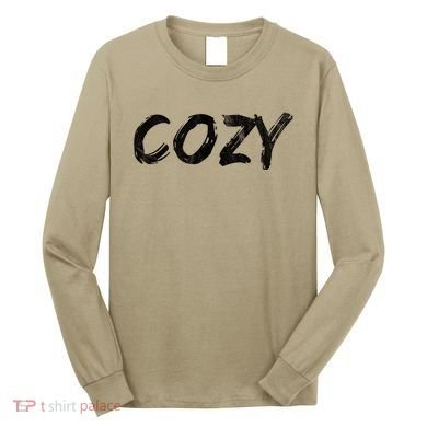 Cozy Word Long Sleeve Shirt