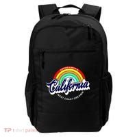 California West Coast Dreamin Retro Rainbow Backpack thumb 0