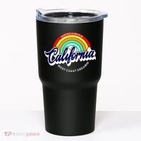 California West Coast Dreamin Retro Rainbow Tumbler thumb 0