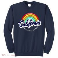 California West Coast Dreamin Retro Rainbow Sweatshirt thumb 0