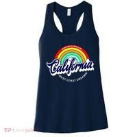 California West Coast Dreamin Retro Rainbow Women's Tank Top thumb 0