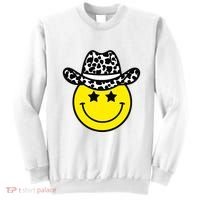 Cute Western Country Cowgirl Hat Star Yellow Smile Face Girl Sweatshirt thumb 0
