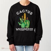 Cactus Whisperer Cacti Gardener Succulent Garden Plants Women's Sweatshirt thumb 0
