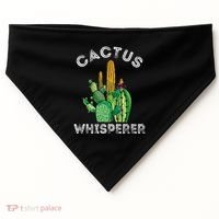 Cactus Whisperer Cacti Gardener Succulent Garden Plants USA-Made Doggie Bandana thumb 0
