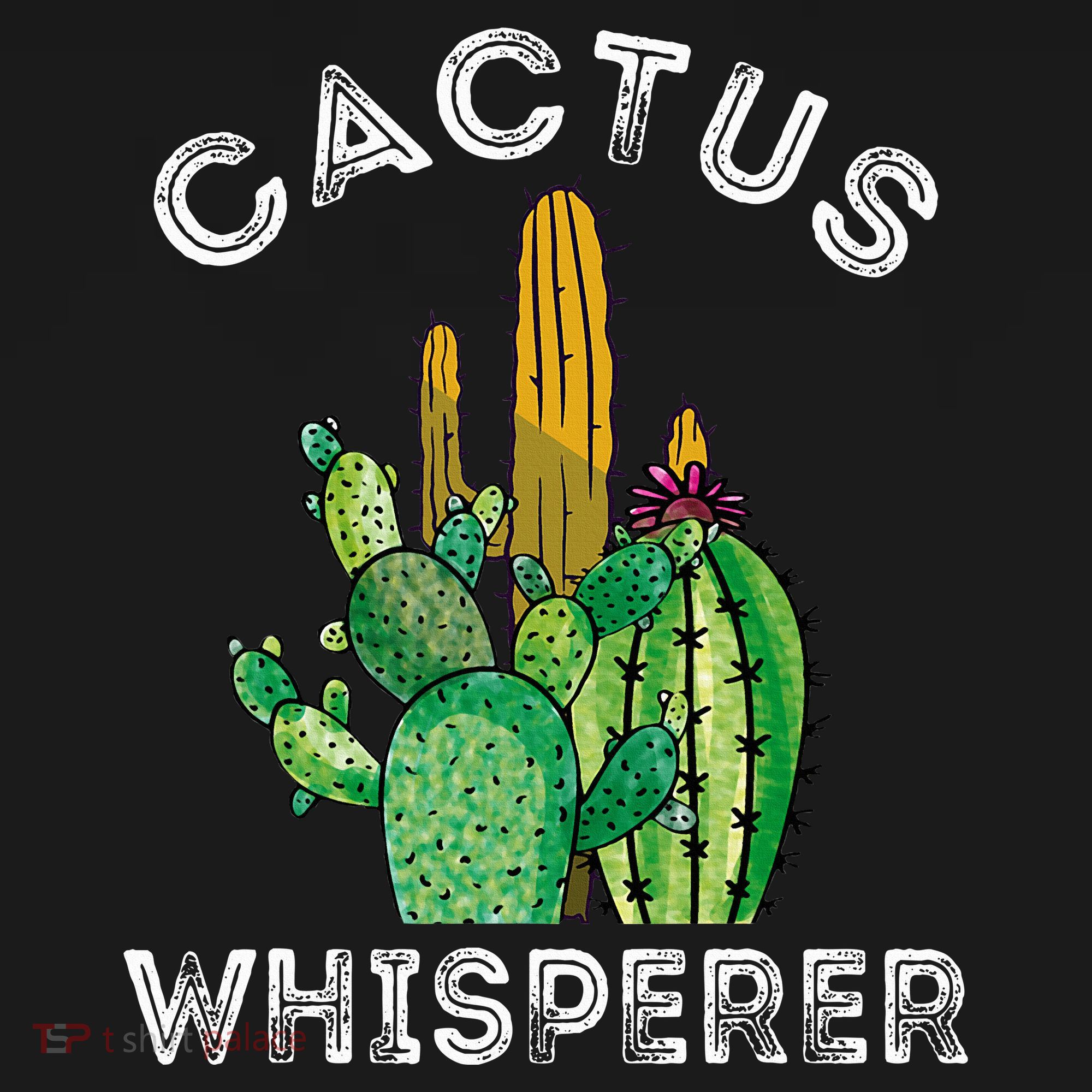 Cactus Whisperer Cacti Gardener Succulent Garden Plants USA-Made Doggie Bandana