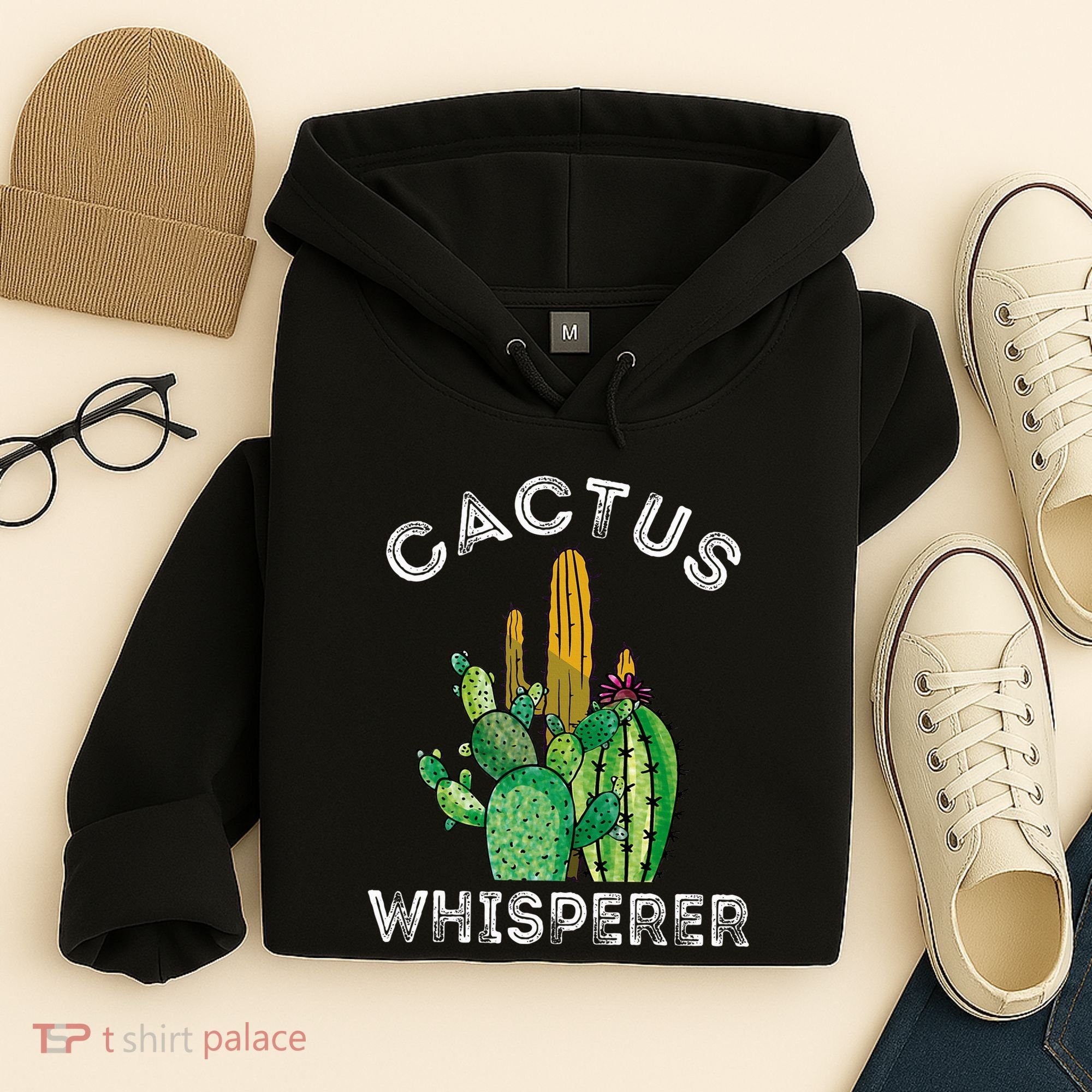 Cactus Whisperer Cacti Gardener Succulent Garden Plants Hoodie