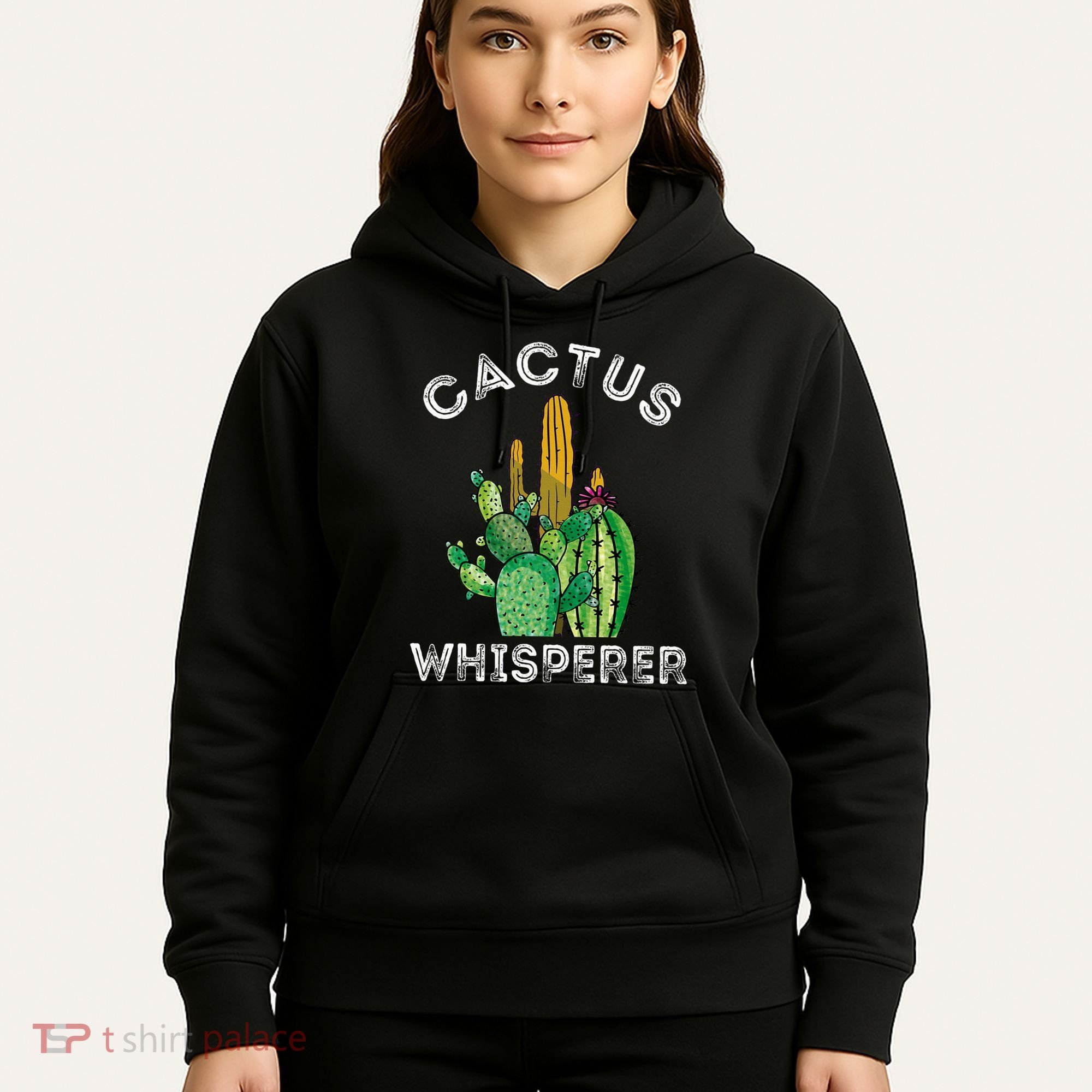 Cactus Whisperer Cacti Gardener Succulent Garden Plants Hoodie