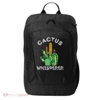 Cactus Whisperer Cacti Gardener Succulent Garden Plants City Backpack thumb 0