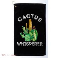 Cactus Whisperer Cacti Gardener Succulent Garden Plants Golf Towel thumb 0