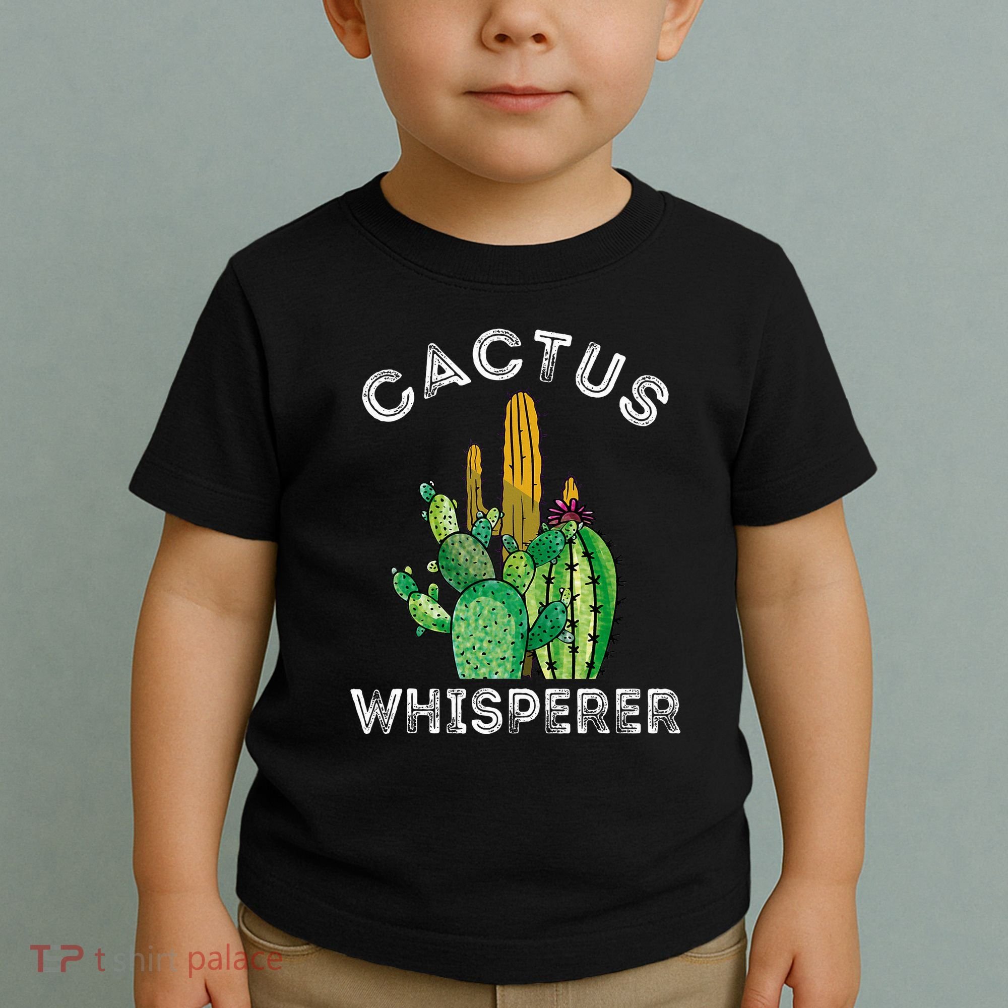 Cactus Whisperer Cacti Gardener Succulent Garden Plants Toddler T-Shirt
