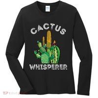 Cactus Whisperer Cacti Gardener Succulent Garden Plants Women's Long Sleeve Shirt thumb 0