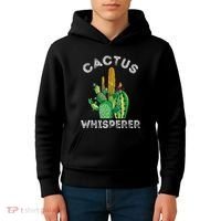 Cactus Whisperer Cacti Gardener Succulent Garden Plants Kids Hoodie thumb 4