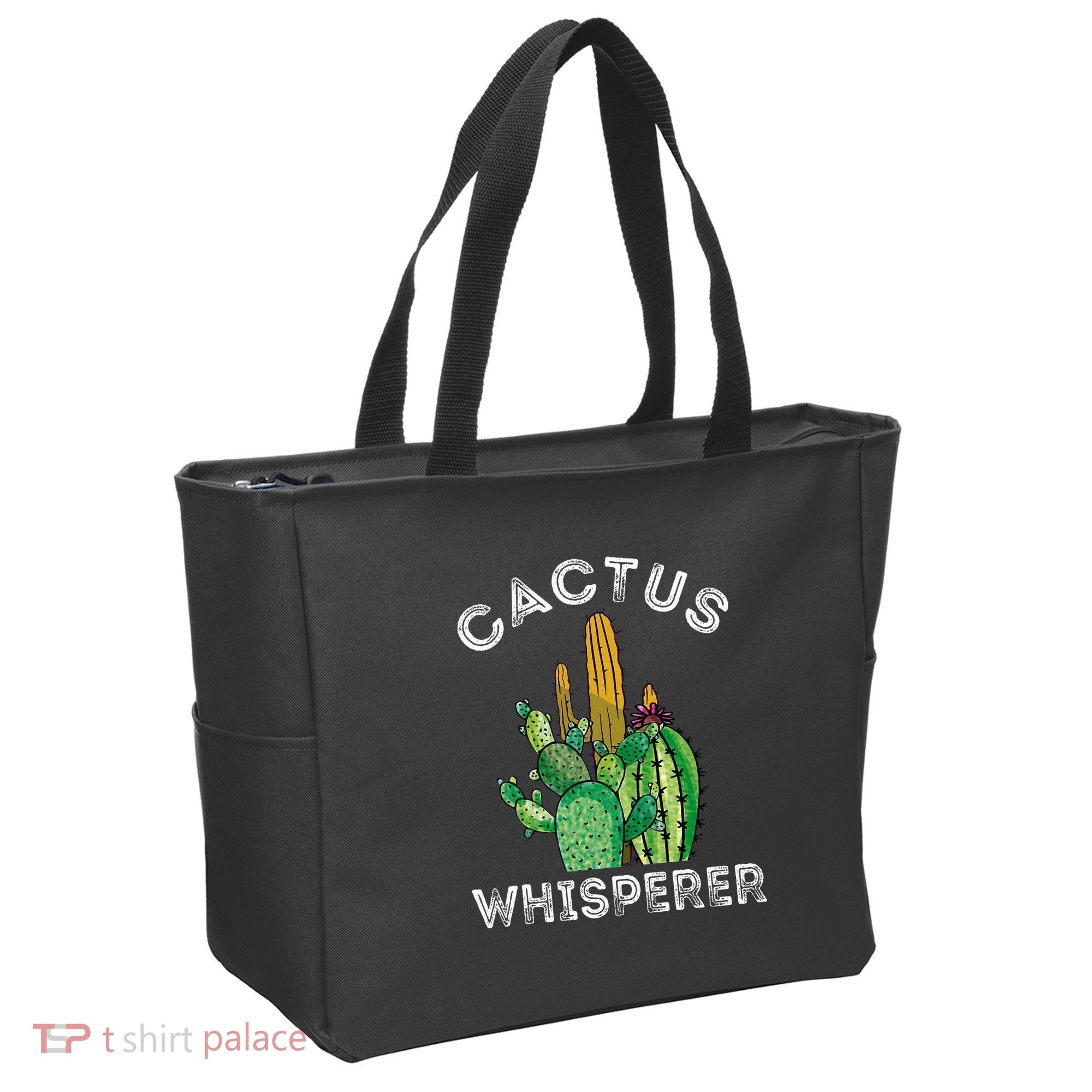 Cactus Whisperer Cacti Gardener Succulent Garden Plants Tote Bag