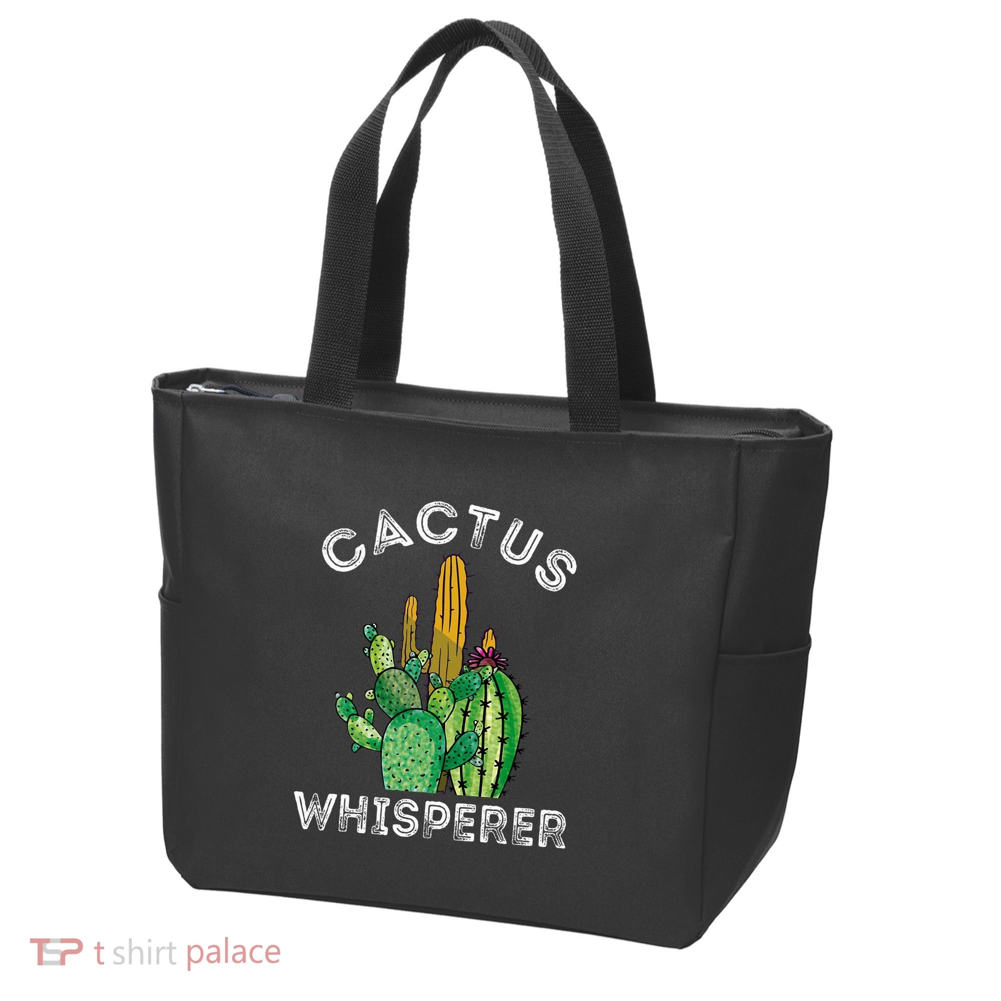 Cactus Whisperer Cacti Gardener Succulent Garden Plants Tote Bag