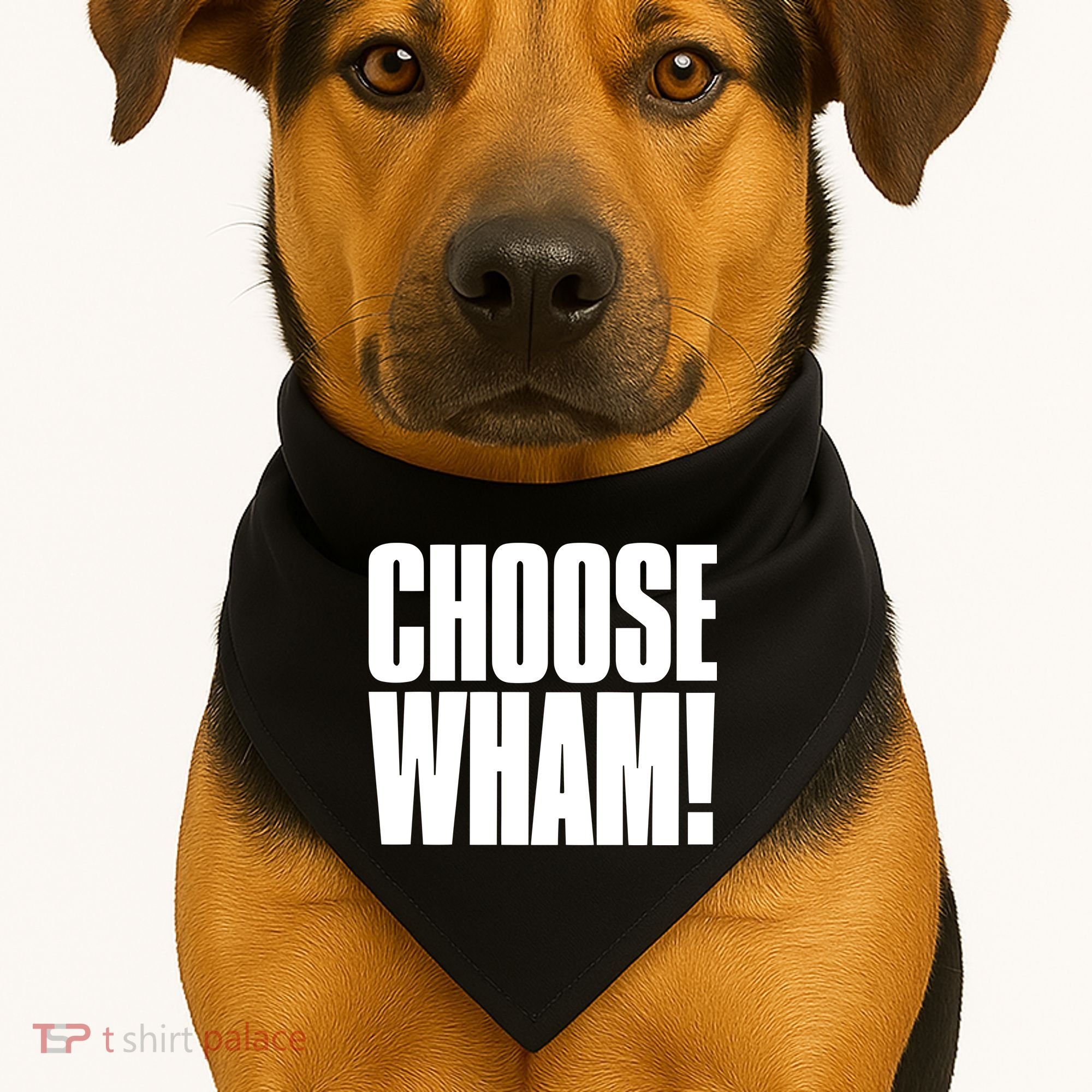 Choose Wham USA-Made Doggie Bandana