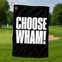 Choose Wham Golf Towel thumb 1