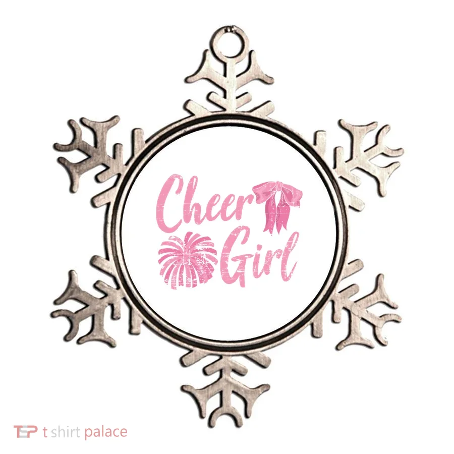 Cheering Women Cheer Girls Cheerleading Cheerleader Gift Ornament