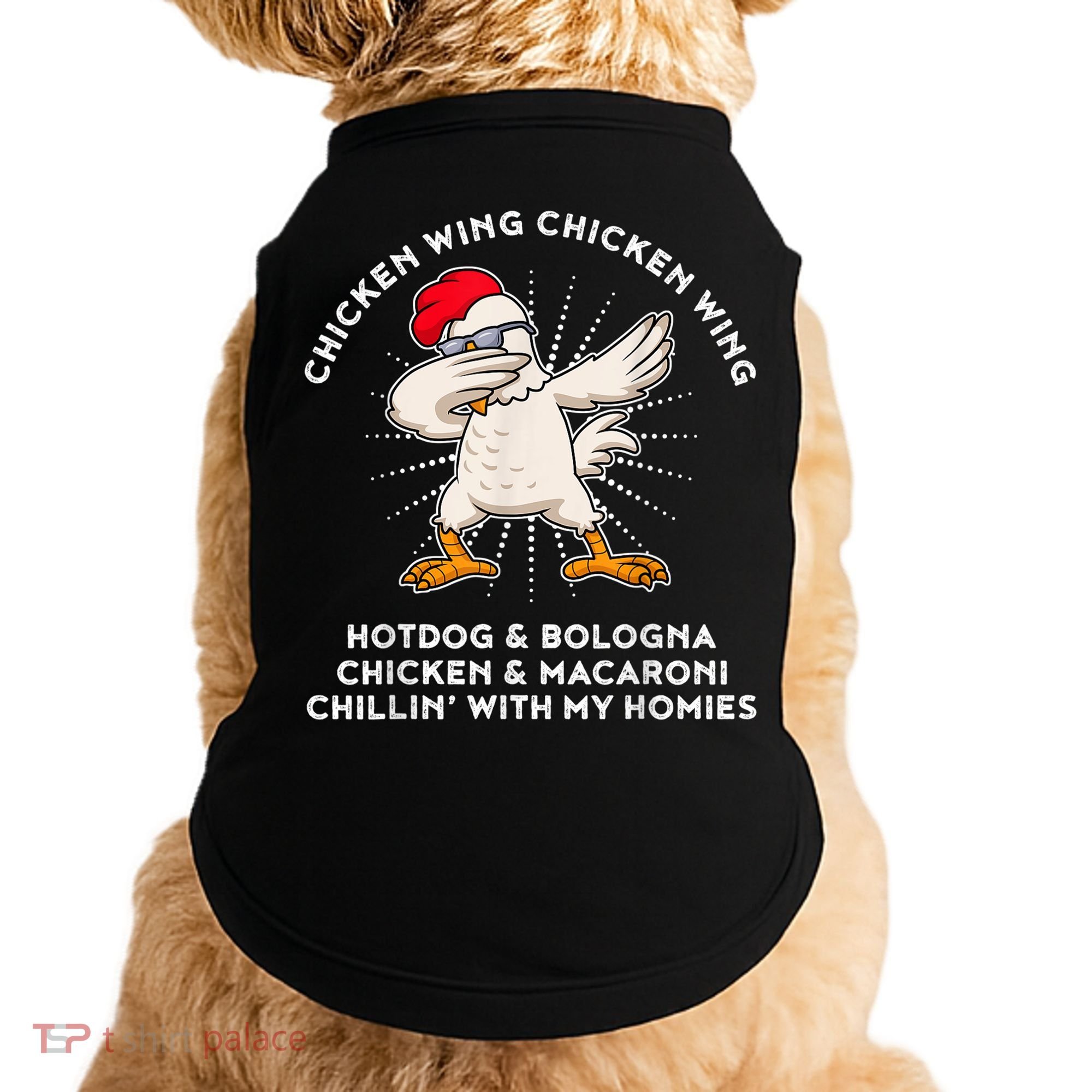 Chicken Wing Chicken Wing Shirt Song Lyric Hot Dog Bologna Doggie Tank