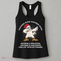 Chicken Wing Chicken Wing Shirt Song Lyric Hot Dog Bologna Women's Tank Top thumb 3