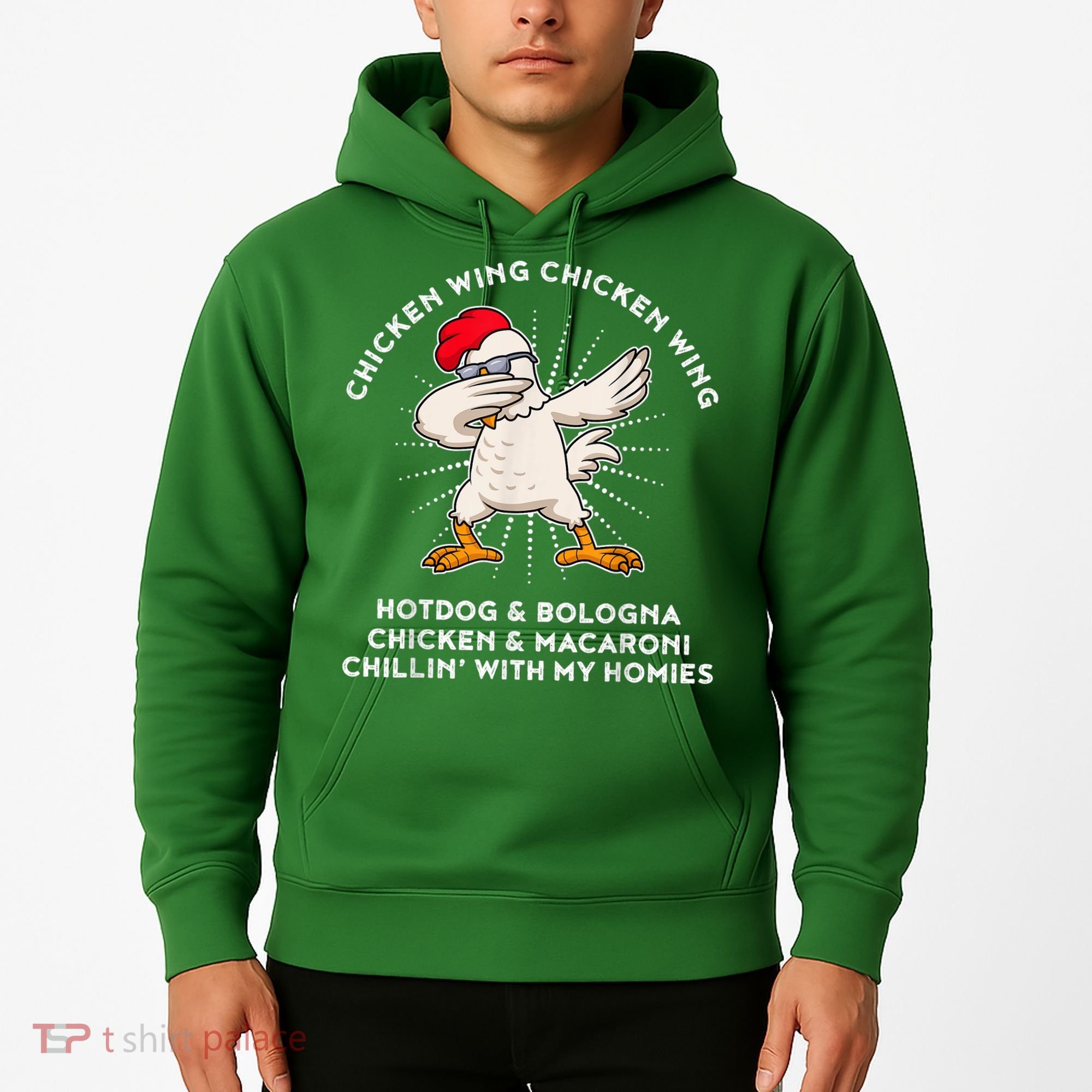 Chicken Wing Chicken Wing Shirt Song Lyric Hot Dog Bologna Hoodie