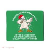 Chicken Wing Chicken Wing Shirt Song Lyric Hot Dog Bologna Mousepad thumb 0