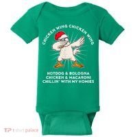 Chicken Wing Chicken Wing Shirt Song Lyric Hot Dog Bologna Baby Bodysuit thumb 0