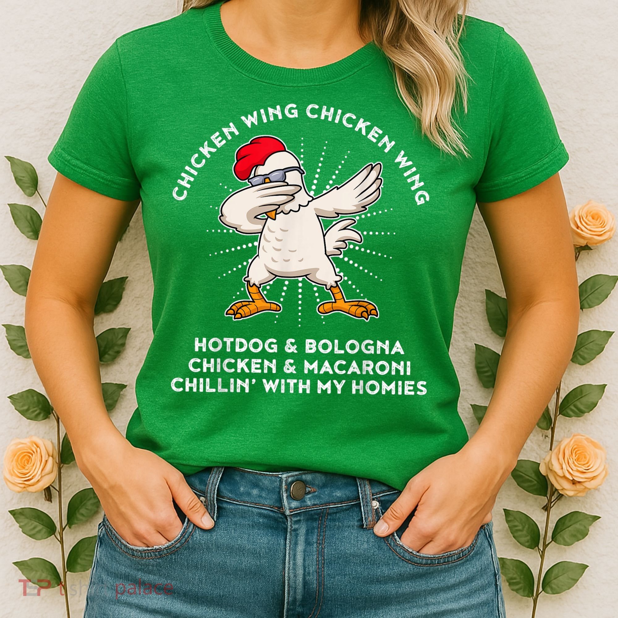 Chicken Wing Chicken Wing Shirt Song Lyric Hot Dog Bologna Women's T-Shirt
