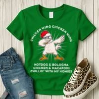Chicken Wing Chicken Wing Shirt Song Lyric Hot Dog Bologna Women's T-Shirt thumb 3