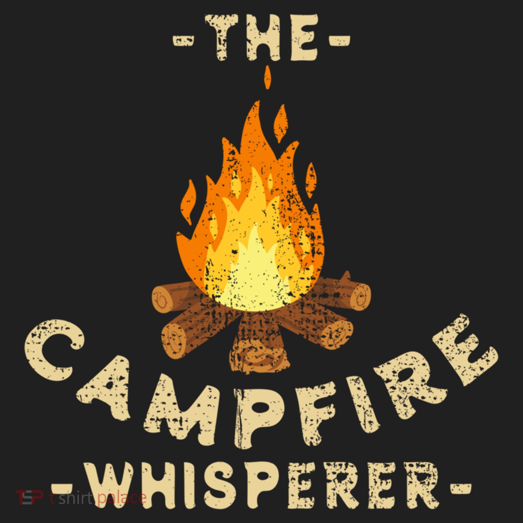 Campfire Whisperer Camping Pun Camper Campfire Funny Gift Women's Sweatshirt