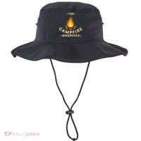Campfire Whisperer Camping Pun Camper Campfire Funny Gift Bucket Hat thumb 0