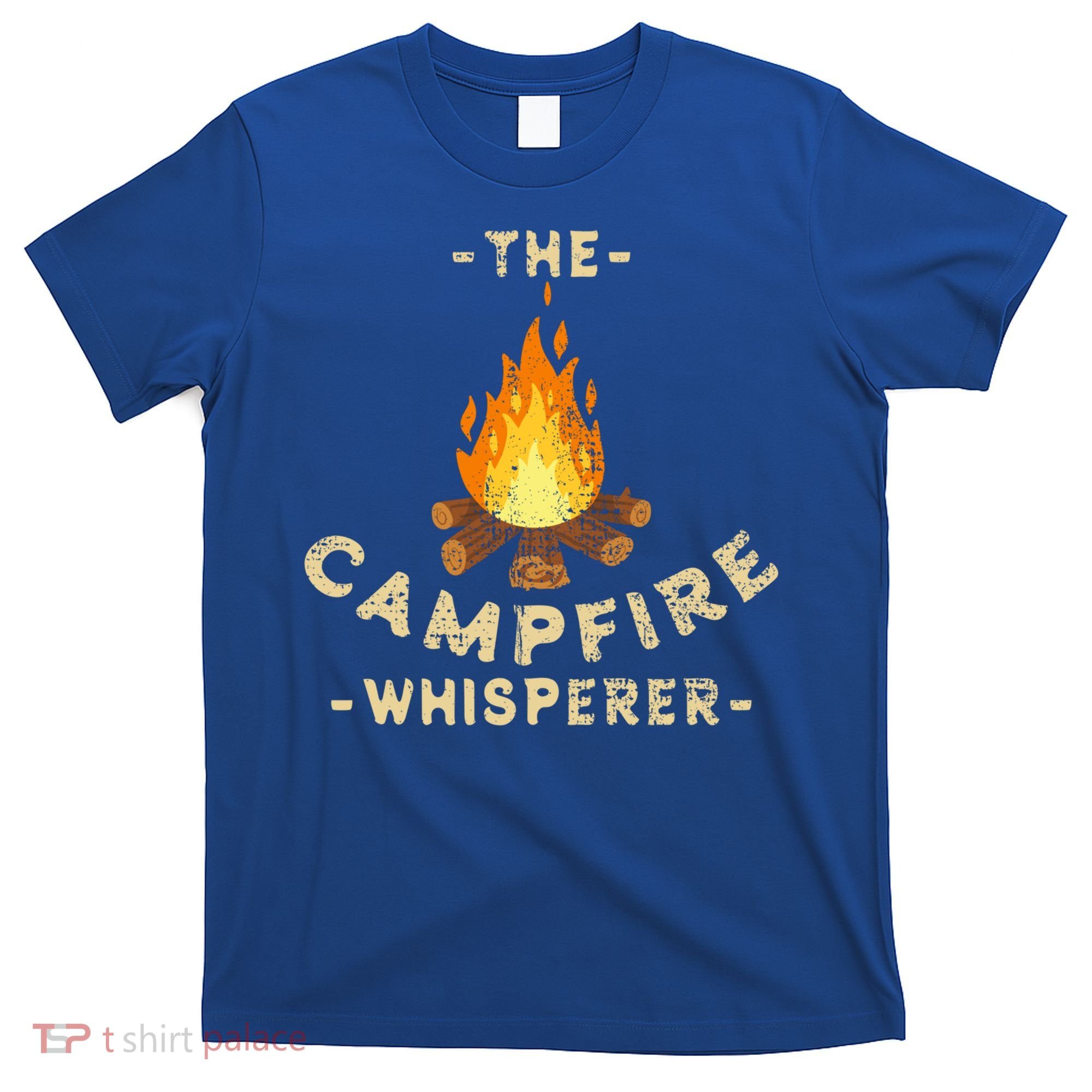 Campfire Whisperer Camping Pun Camper Campfire Funny Gift T-Shirt