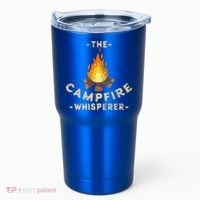 Campfire Whisperer Camping Pun Camper Campfire Funny Gift Tumbler thumb 0