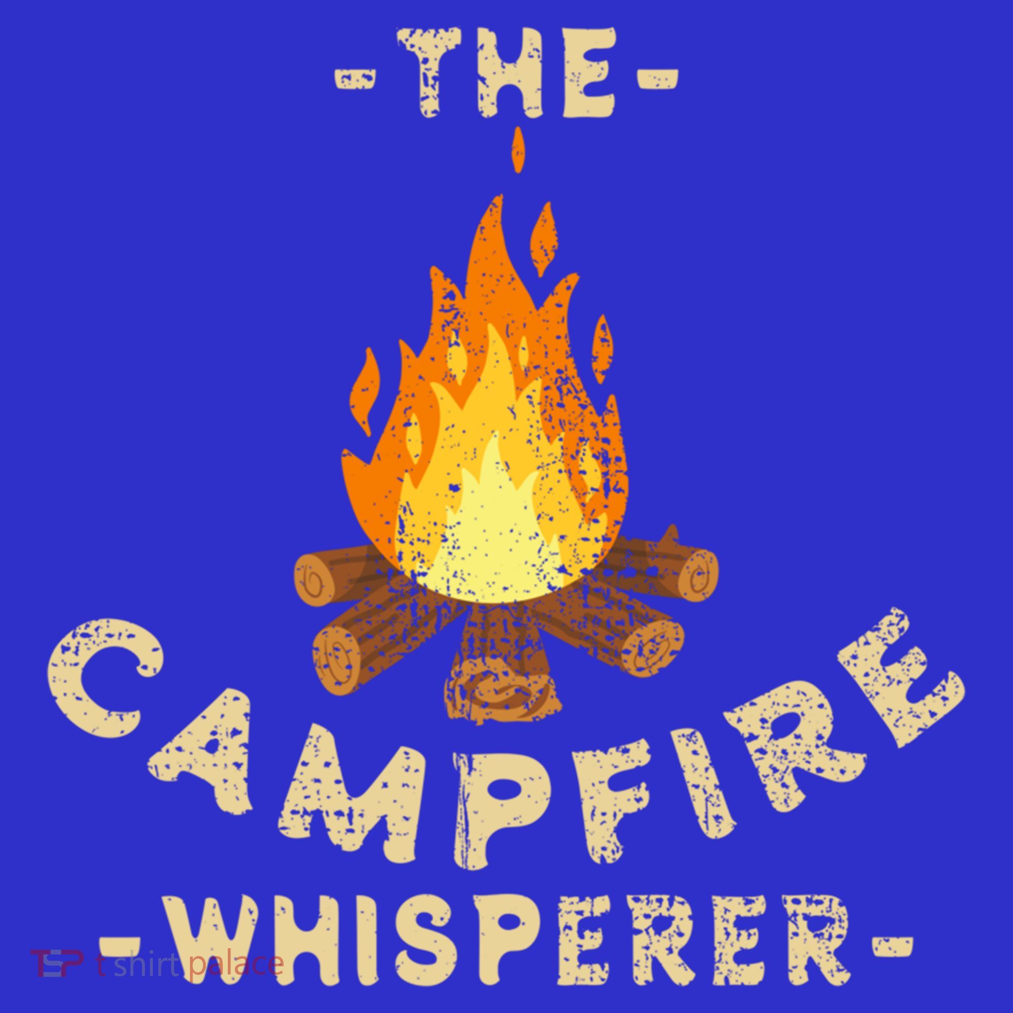Campfire Whisperer Camping Pun Camper Campfire Funny Gift Tall Sweatshirt