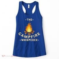 Campfire Whisperer Camping Pun Camper Campfire Funny Gift Women's Tank Top thumb 0
