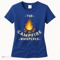 Campfire Whisperer Camping Pun Camper Campfire Funny Gift Women's T-Shirt thumb 0