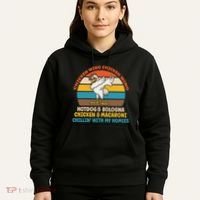 Chicken Wing Chicken Wing Hot Dog Bologna Macaroni Hoodie thumb 5