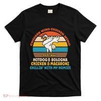 Chicken Wing Chicken Wing Hot Dog Bologna Macaroni T-Shirt thumb 0