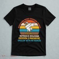 Chicken Wing Chicken Wing Hot Dog Bologna Macaroni T-Shirt thumb 5