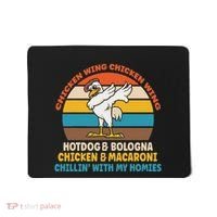 Chicken Wing Chicken Wing Hot Dog Bologna Macaroni Mousepad thumb 0