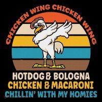 Chicken Wing Chicken Wing Hot Dog Bologna Macaroni Ornament thumb 1