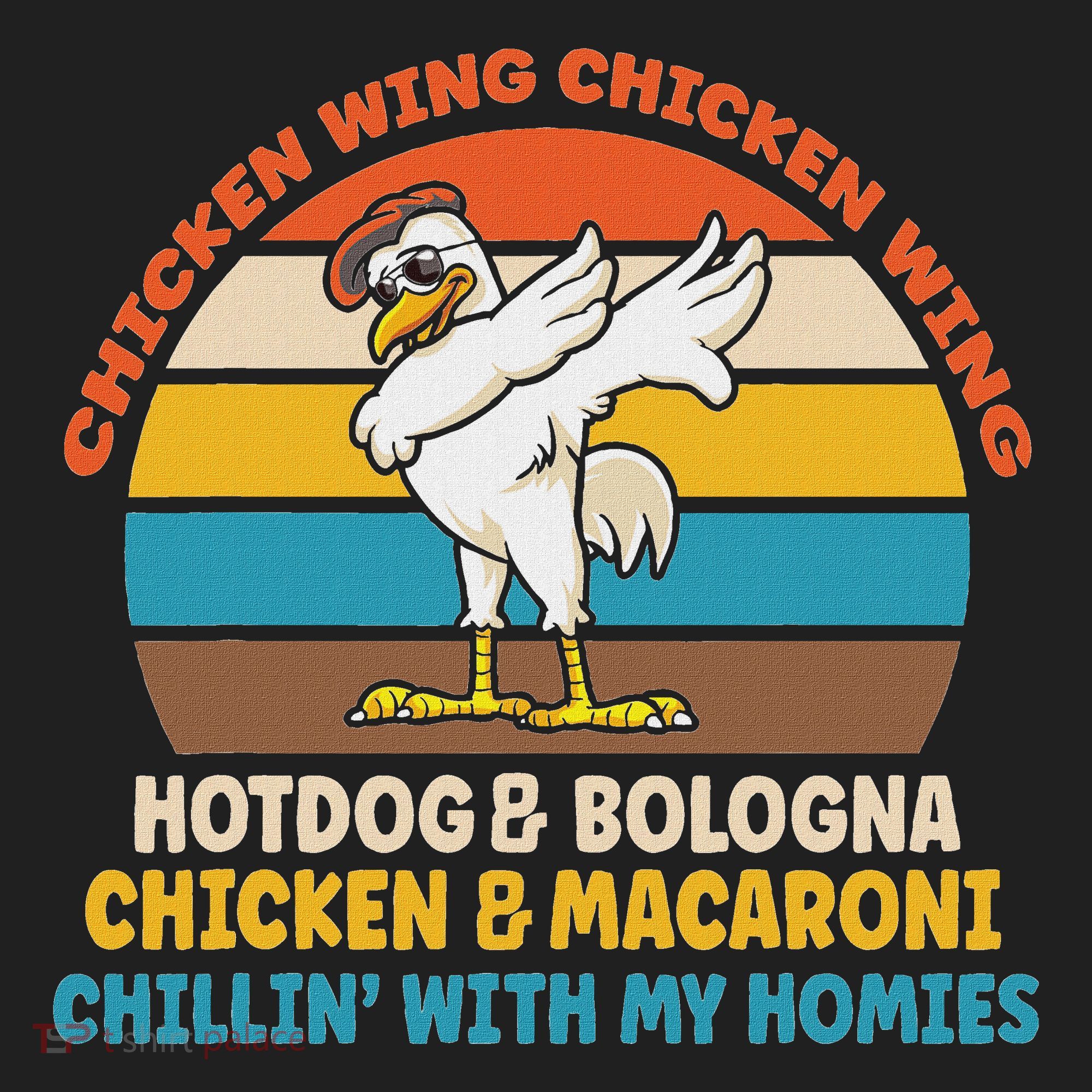 Chicken Wing Chicken Wing Hot Dog Bologna Macaroni Hat