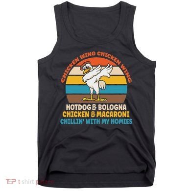 Chicken Wing Chicken Wing Hot Dog Bologna Macaroni Tank Top