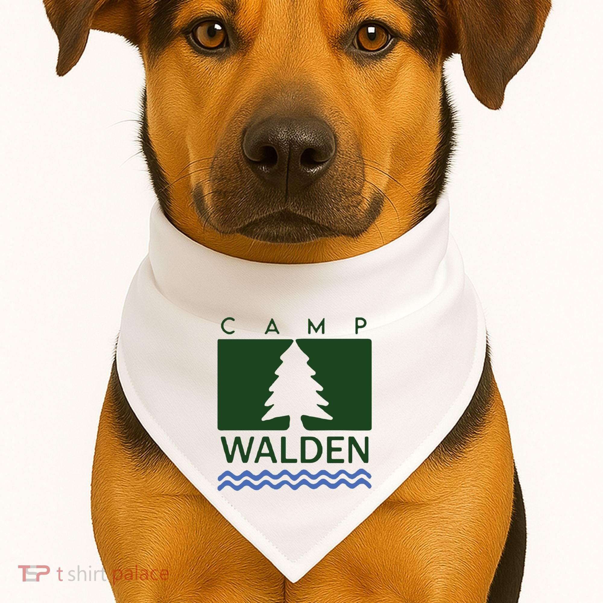 Camp Walden USA-Made Doggie Bandana